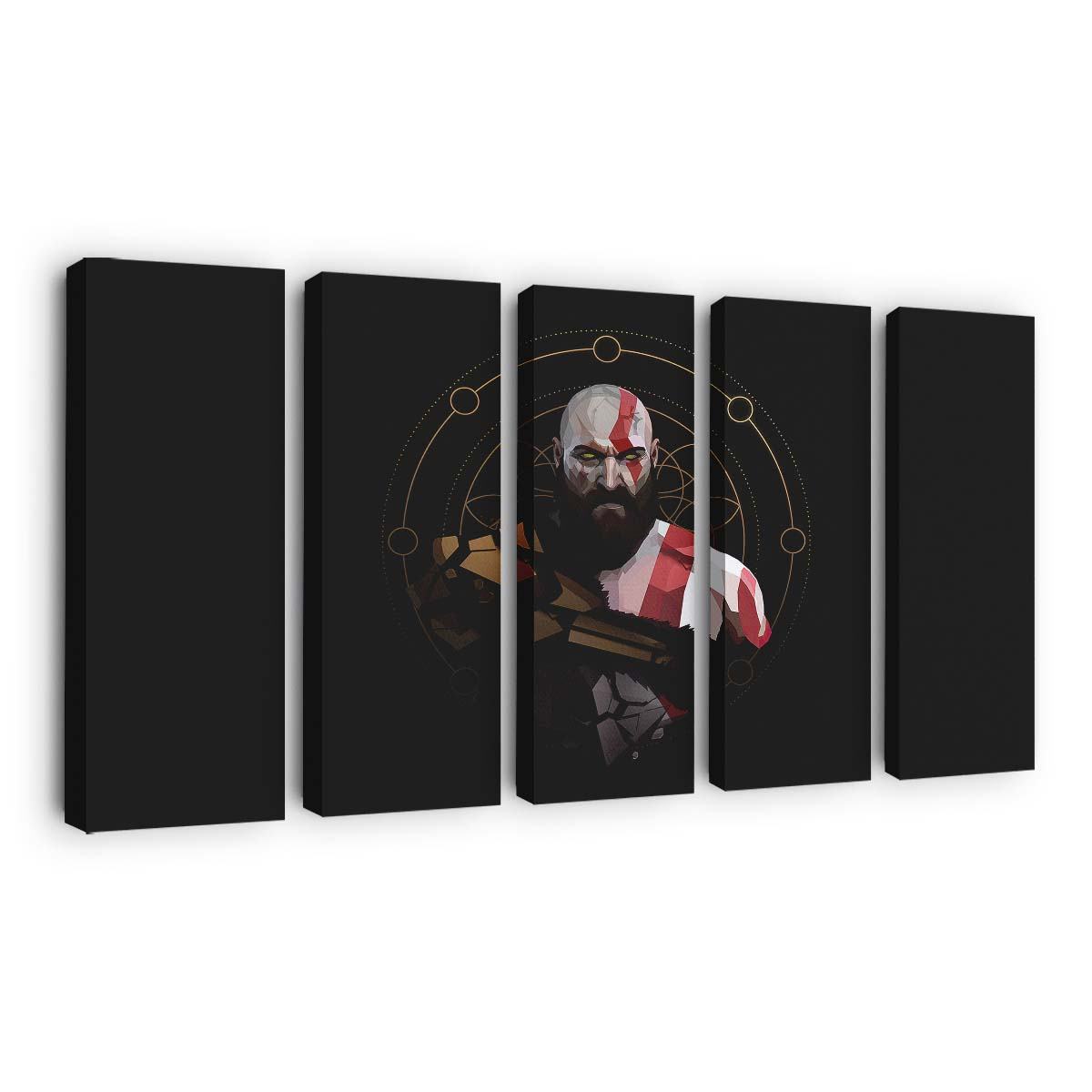 kratos minimal artwork 4k i3